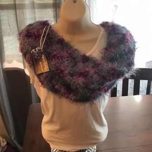 Long loop infinity scarf